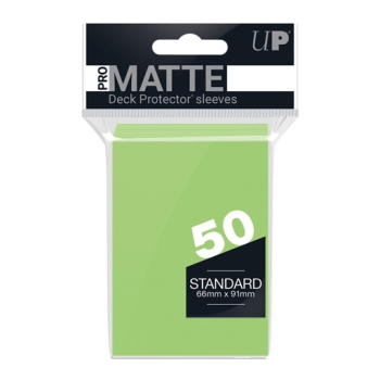 Ultra-Pro-50-Matte-Deck-Protector-Sleeves-Lime